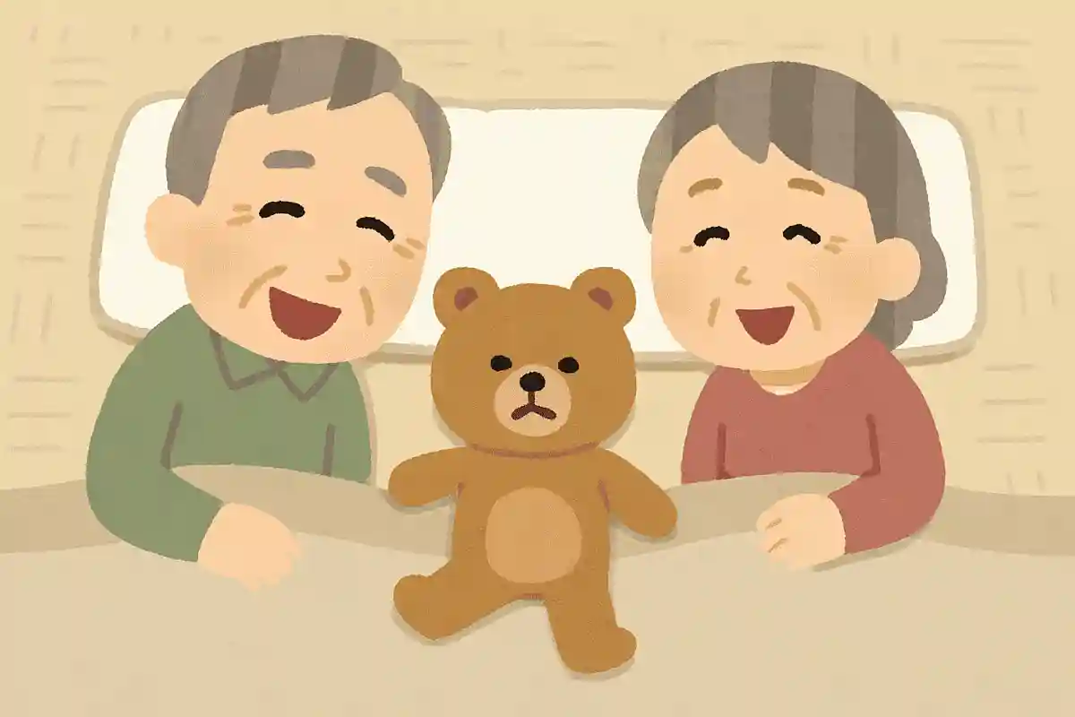 川の字の 二画目に寝る ぬいぐるみNEW!