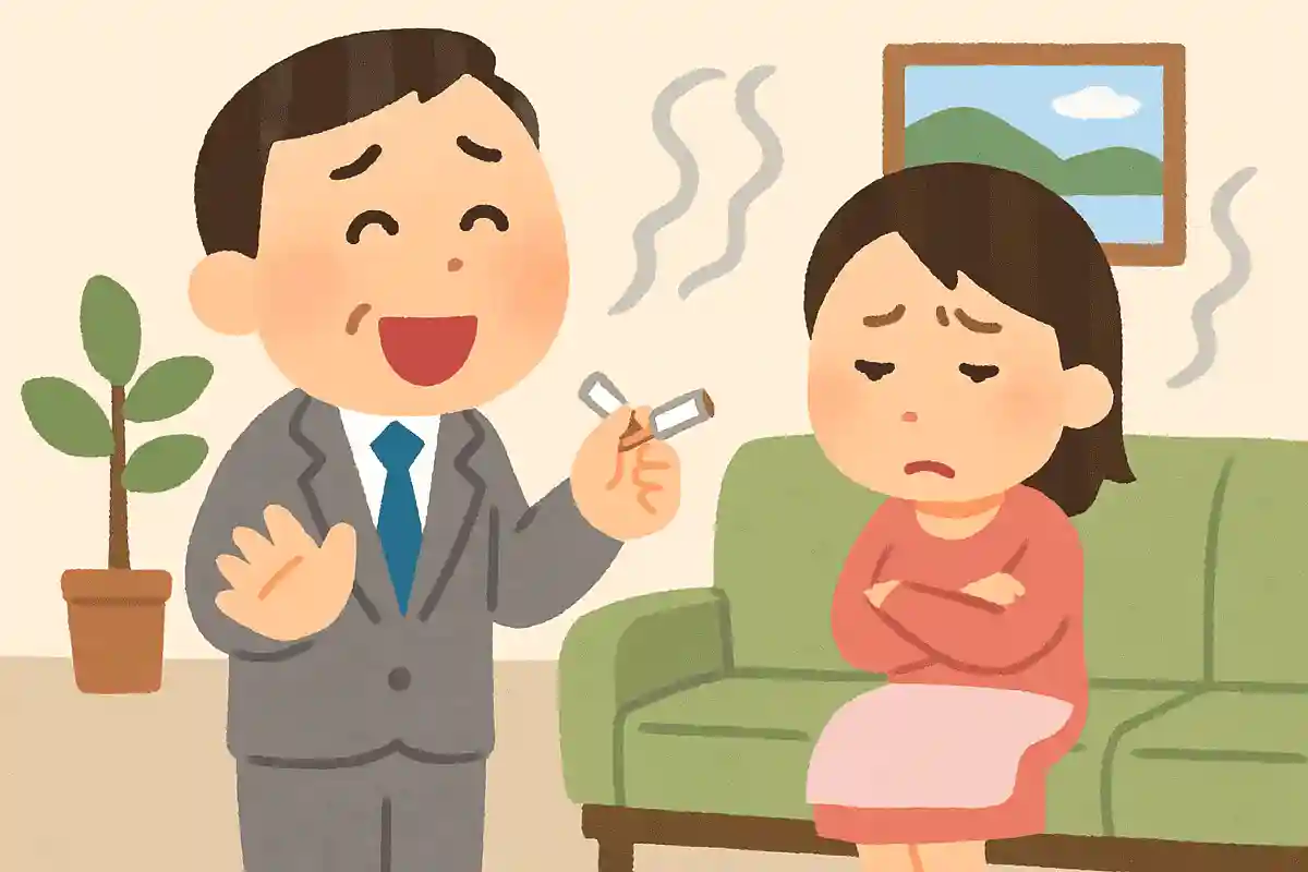 禁煙し それでも家で 煙たがられNEW!