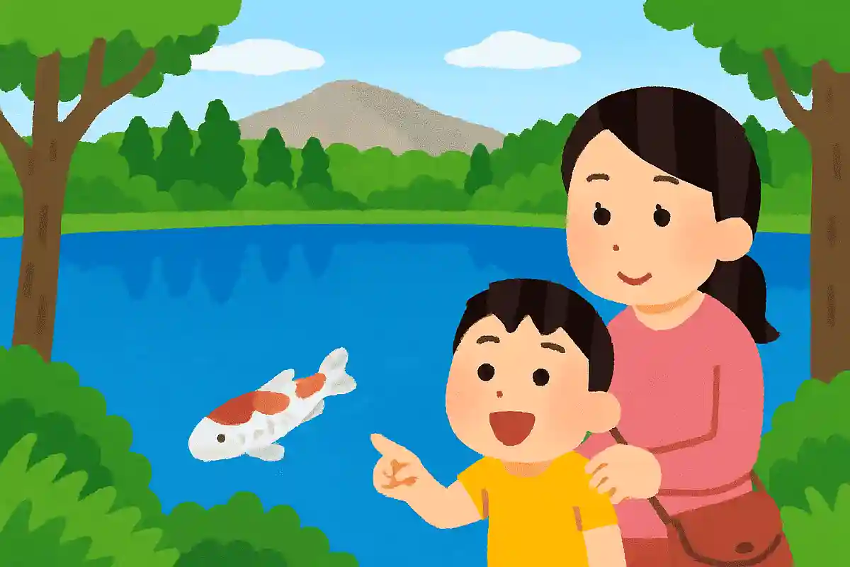 裏磐梯五色沼のうち、鯉が泳いでコバルトブルーの沼の名前はなんでしょう？NEW!