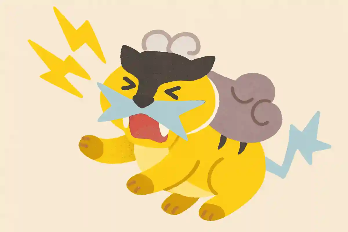 ライコウの でんげきくらって えライコゥちゃNEW!