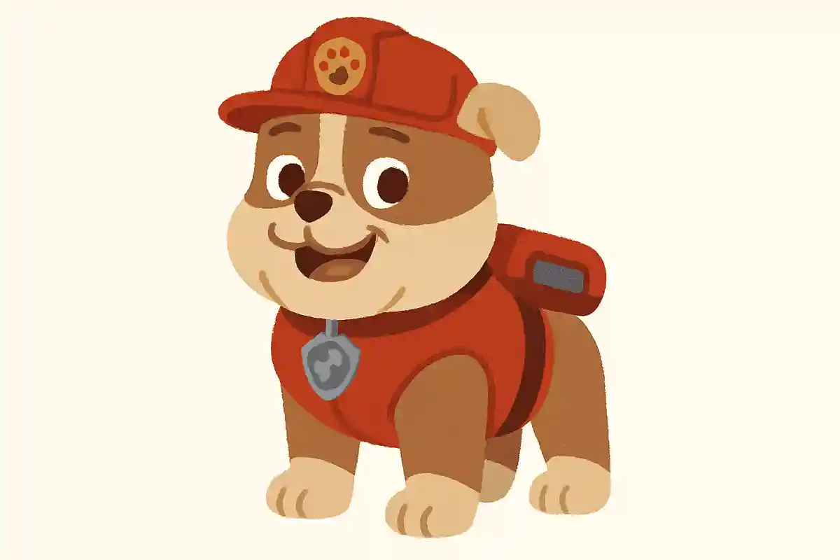 What is the name of the bulldog who speaks Kansai dialect in “PAW Patrol”?