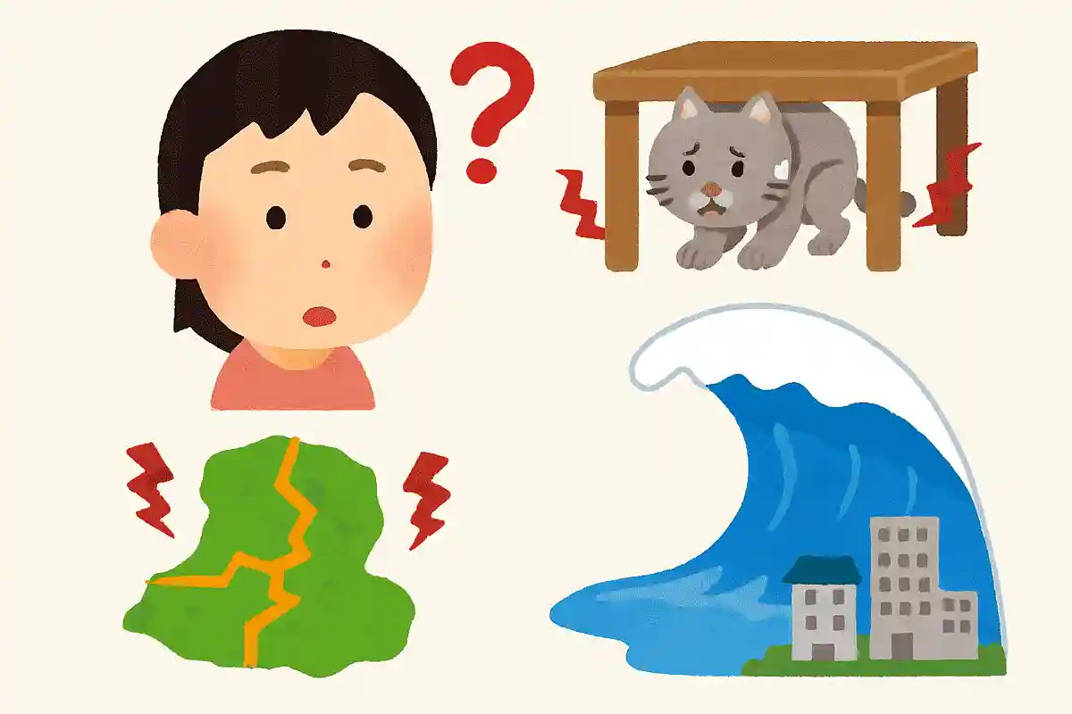 地震発生後に起こることがある津波は英語でなんと言うでしょう？NEW!