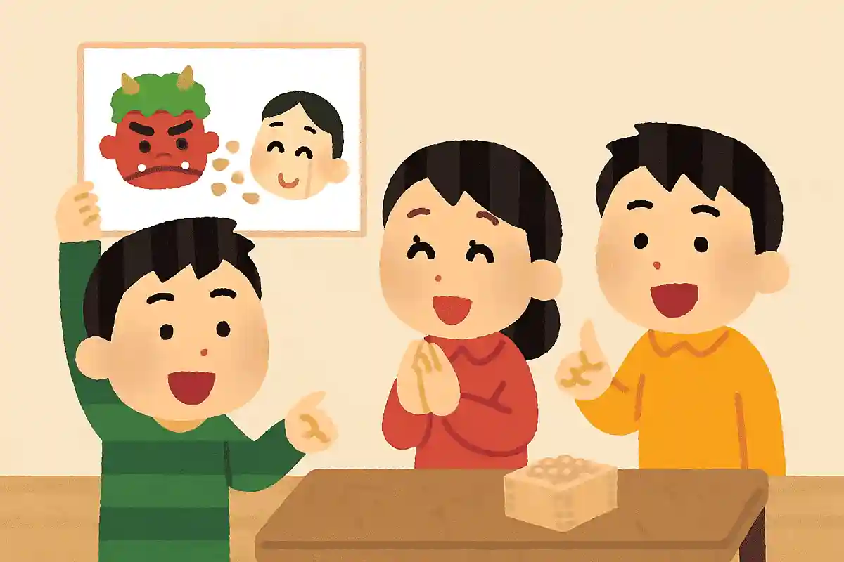 What proverb originates from a certain custom of Setsubun?NEW!