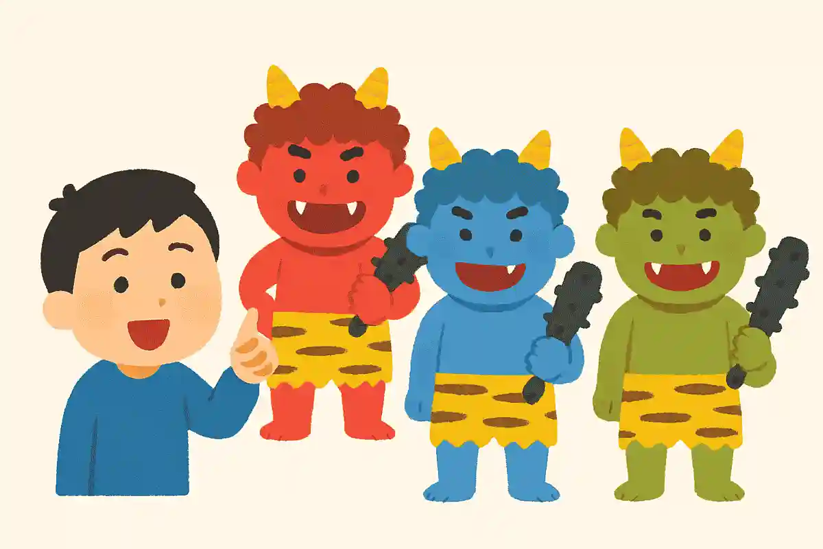 How many kinds of oni are there for Setsubun?NEW!