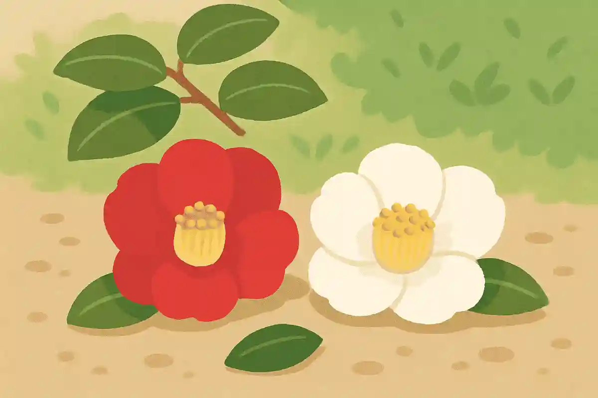 赤い椿 白い椿と 落ちにけりNEW!河東碧梧桐