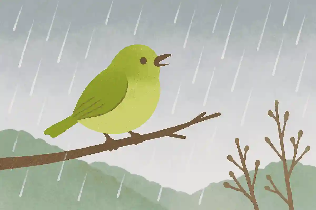 鶯や 前山いよよ 雨の中NEW!水原秋櫻子