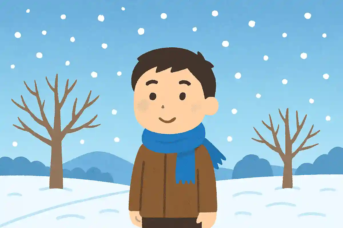 雪が降る 前に空気が 澄む不思議NEW!