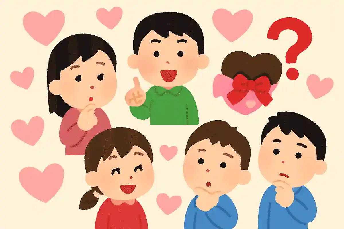 バレンタインにお世話になっている人に贈るチョコを何と言うでしょうか？NEW!