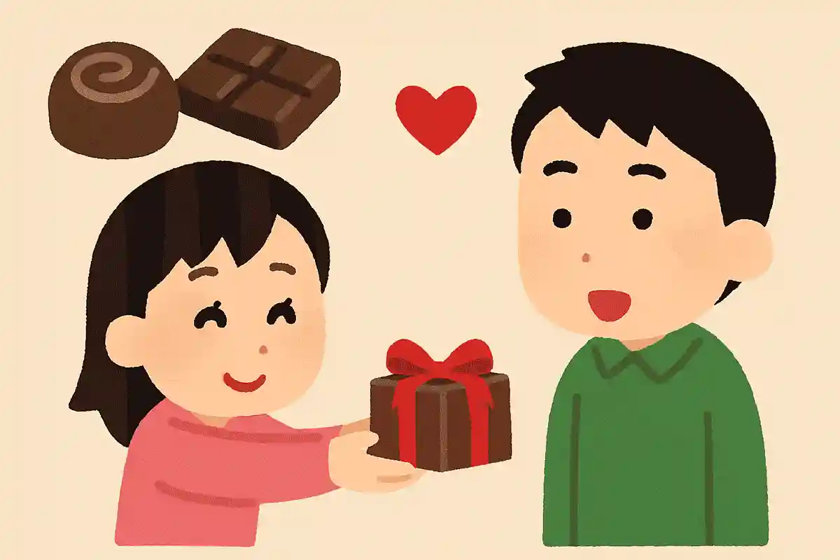 女性から男性へチョコレートを贈り好意を伝えるのは日本だけNEW!