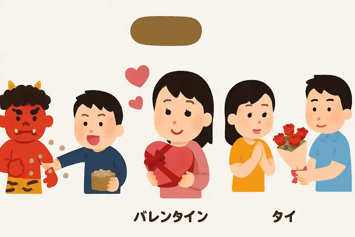 タイでバレンタインに男性から女性に贈る花は？NEW!