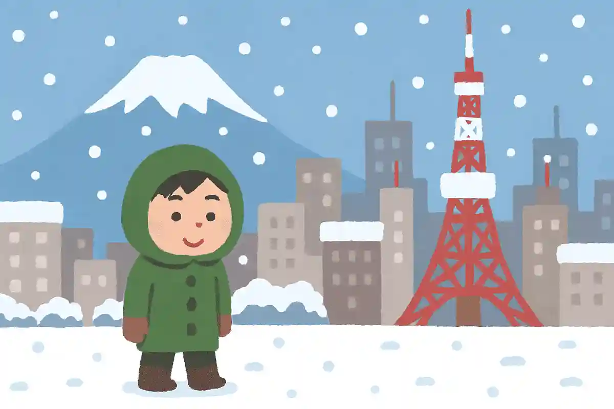 雪の日は 東京さえも 雪の国NEW!