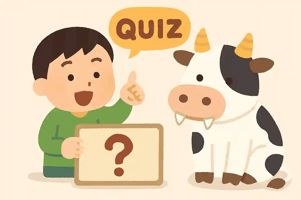 What animal are an oni’s horns and fangs said to come from?