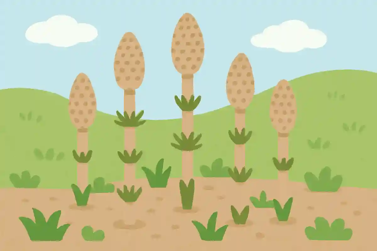 Tsukushi is the stem part of the plant.NEW!