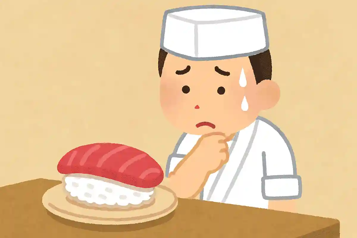 頼めない 時価と表示の 寿司のネタNEW!