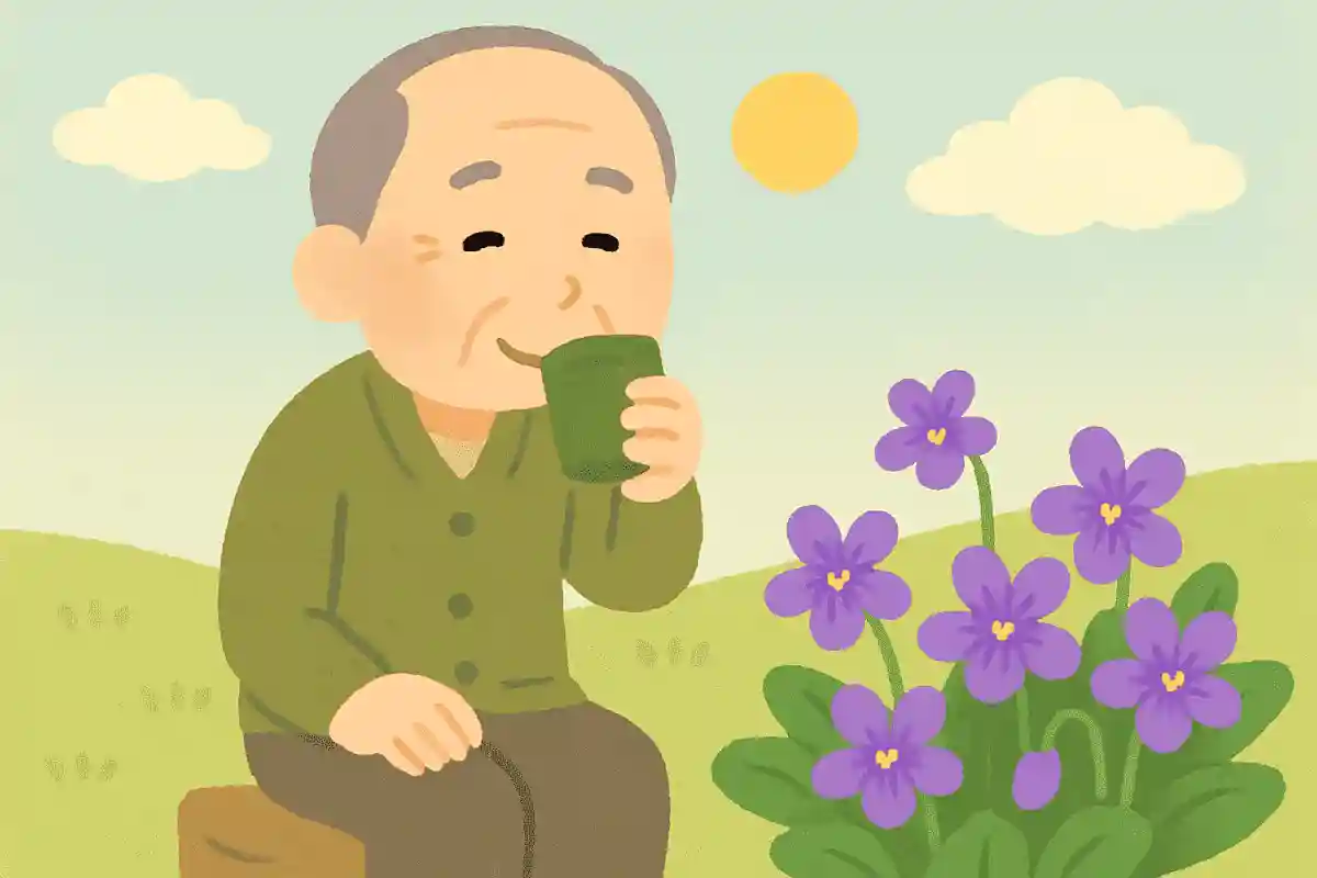 I wish to be born as small as a violet. NEW! Natsume Soseki