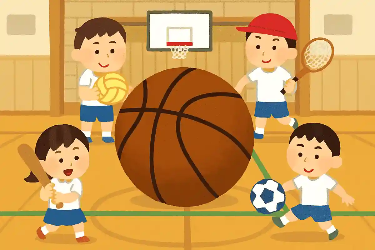体育館で一番使われるスポーツ用具は？