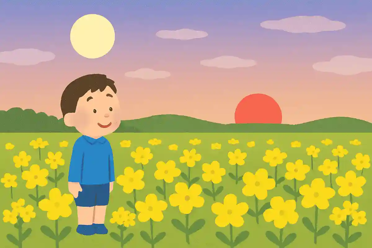 菜の花や 月は東に 日は西にNEW!与謝蕪村