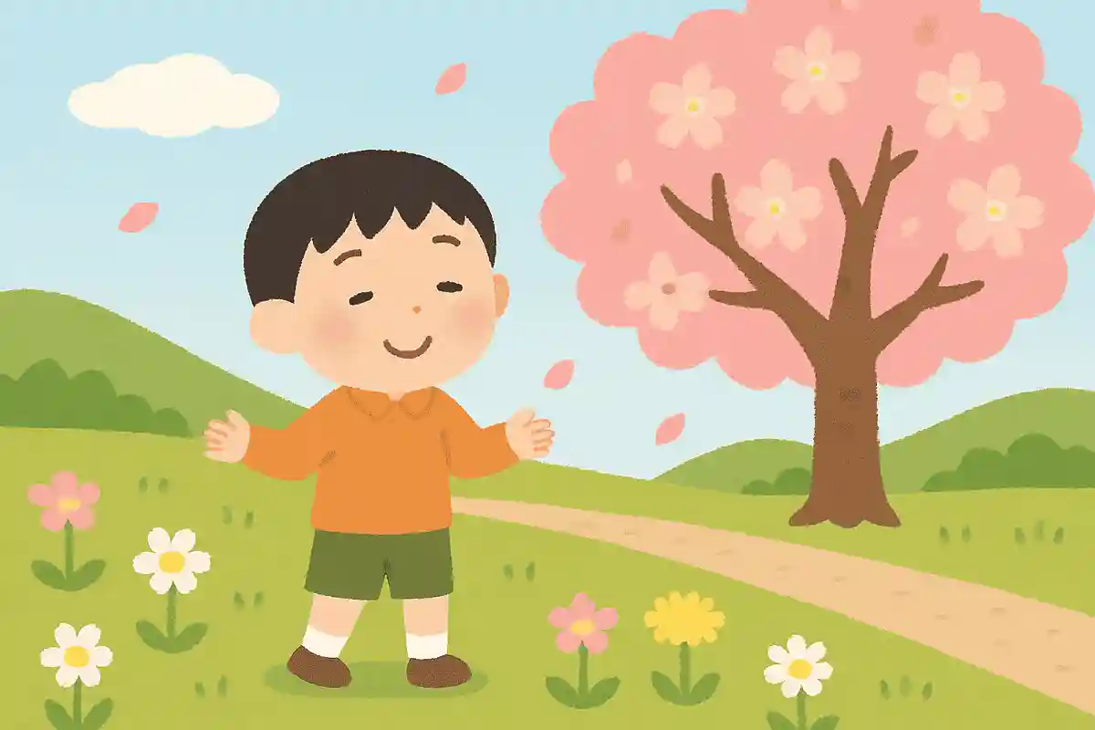 ゆさゆさと はるがゆくぞよ のべのくさNEW!小林一茶