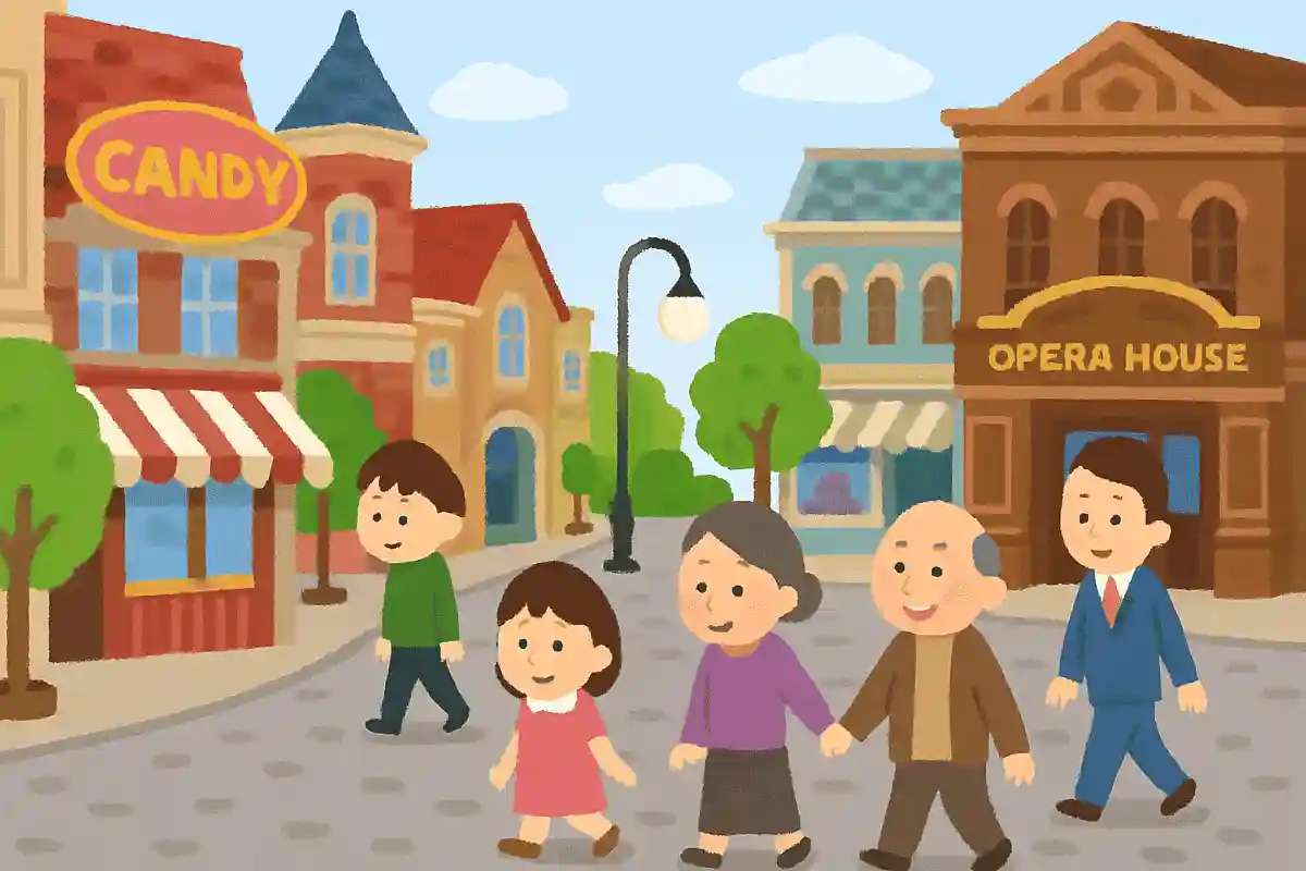 월드 바자르의 거리 풍경은 무엇을 이미지로 삼아 만들어졌을까요?NEW!