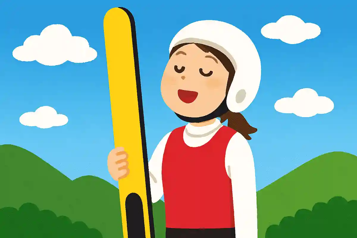 今までのオリンピックで一番、空がきれいに見えた気がしますNEW!伊藤有希