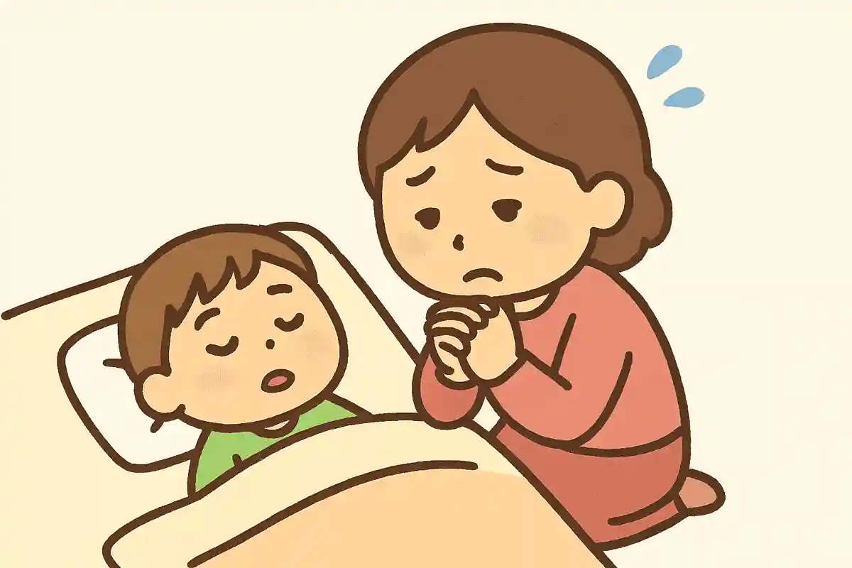 寝顔見て 今日も叱った 母反省NEW!