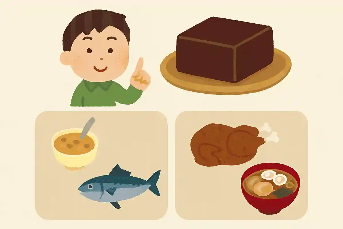 甘くて美味しい羊かんですが、羊かんはもともとあるものを煮込んだスープのことでした。あるスープとはなんでしょう？NEW!