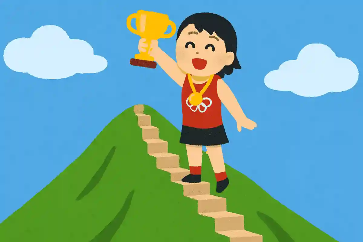 諦めない強い気持ちは階段になって頂上まで連れて行ってくれるんですNEW!高橋成美