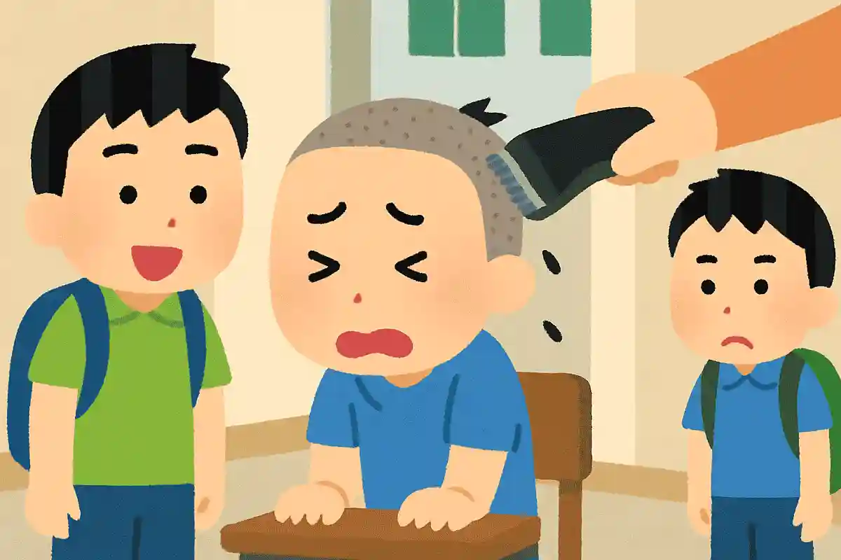 Please stop buzzing my hair with clippers.NEW!