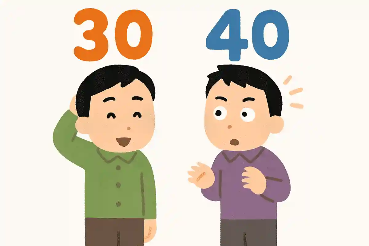 うかうか三十きょろきょろ四十NEW!