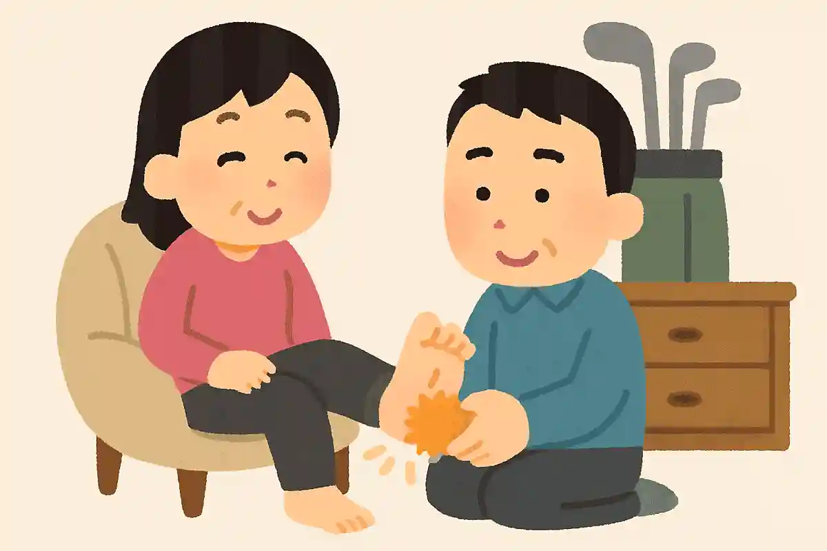 평일에는 아내의 발바닥을 풀어주는 공NEW!