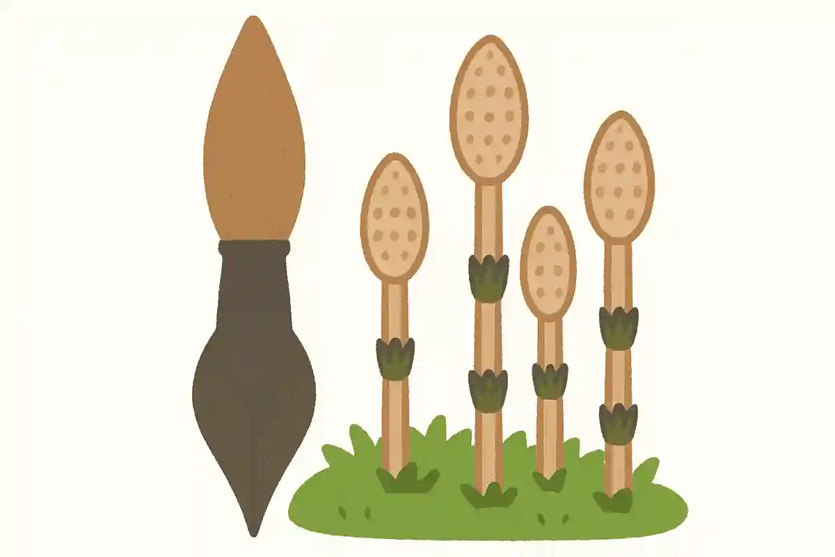 토끼풀은 붓을 닮았다고 해서 한자로 '토필(土筆)'이라고 쓴다