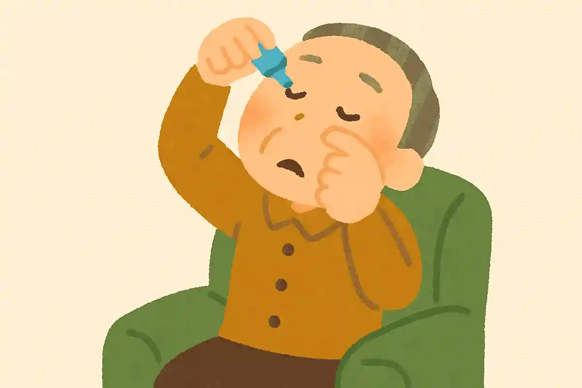 目薬をさした後の行動として正しいものはどれでしょうか？NEW!