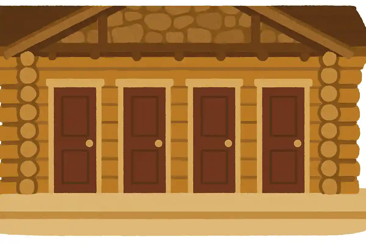 Was sind die vielen Türen, die am Ausgang des Country Bear Theater in einer Reihe stehen?NEW!