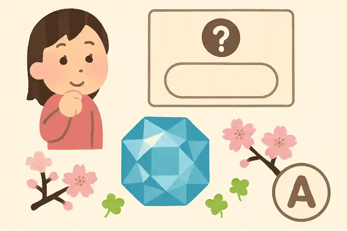 3月の誕生石はなんでしょうか？