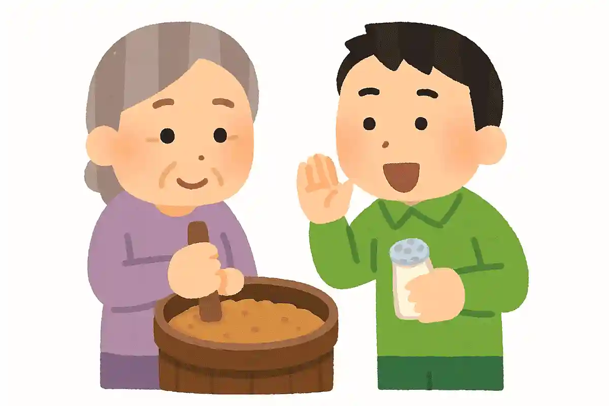 味噌に入れた塩はよそへは行かぬNEW!