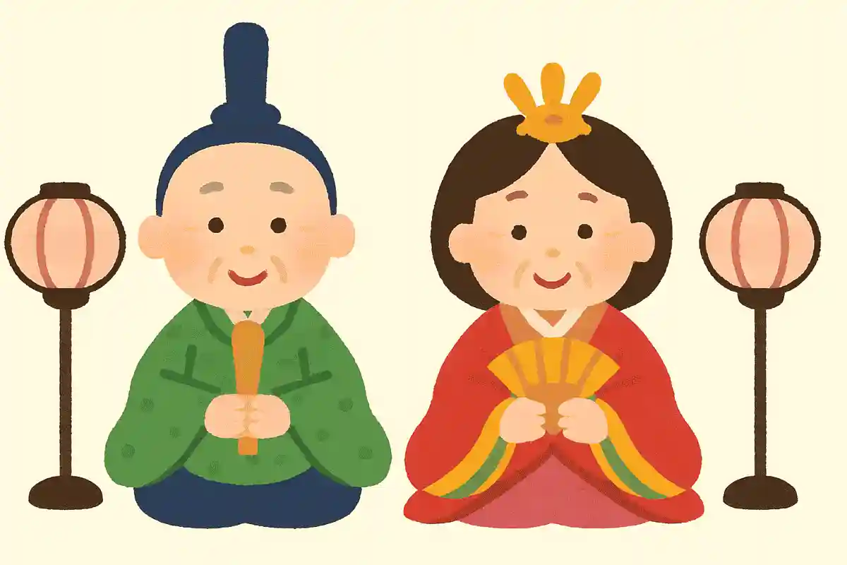 어느 분이 남쪽 자리의 임금님과 북쪽 자리의 공주님(오다이리사마와 오히나사마)의 모델인가요?