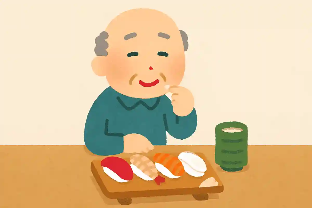 腹八分 残りの二分は ガリとお茶NEW!