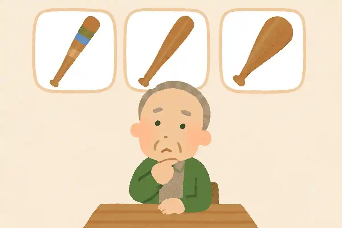 プロ野球で使用する木製バッド、仕様において制限されていないのはどれでしょうか？NEW!