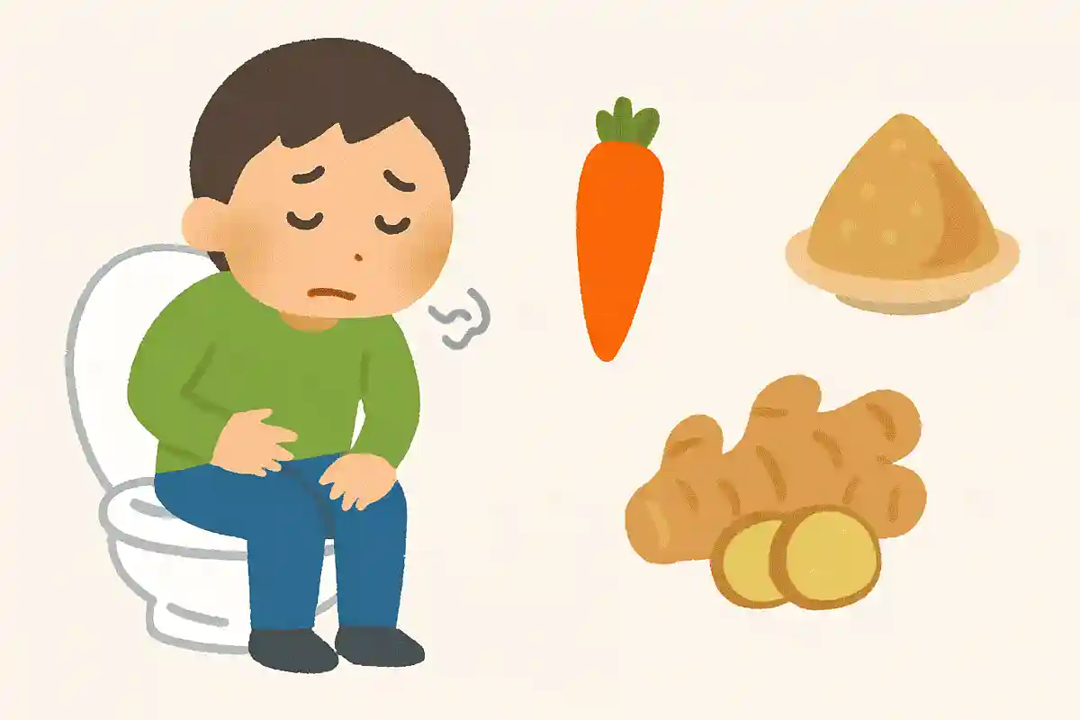 下痢をしたときに料理に使うと効果があるとされているのはどれでしょう？NEW!