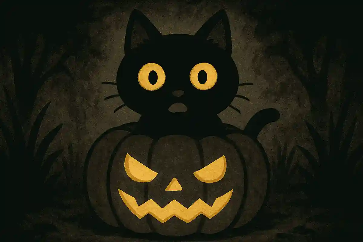 Cat and PumpkinNEW!
