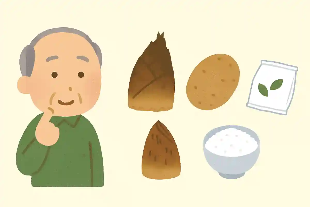 次のうち、タケノコの灰汁を取るのに使えるものはどれでしょうか？NEW!