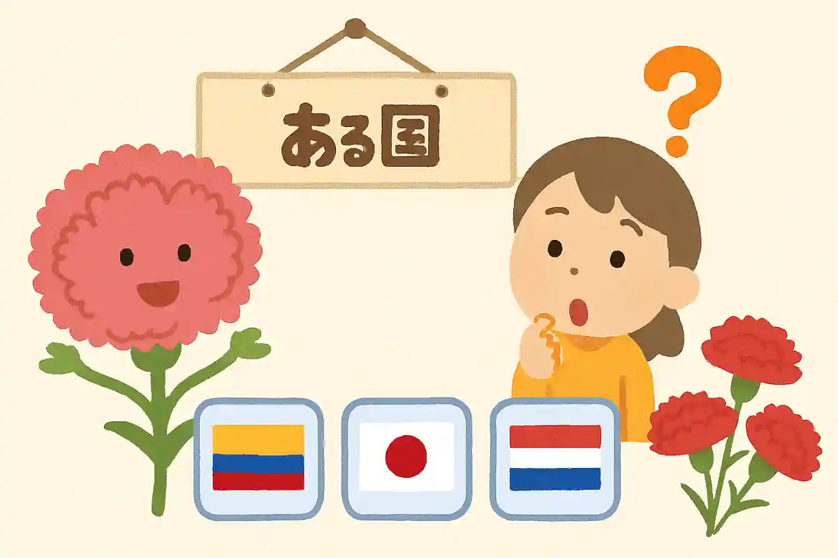 카네이션의 생산량이 세계에서 가장 많은 나라는 어디일까요?NEW!