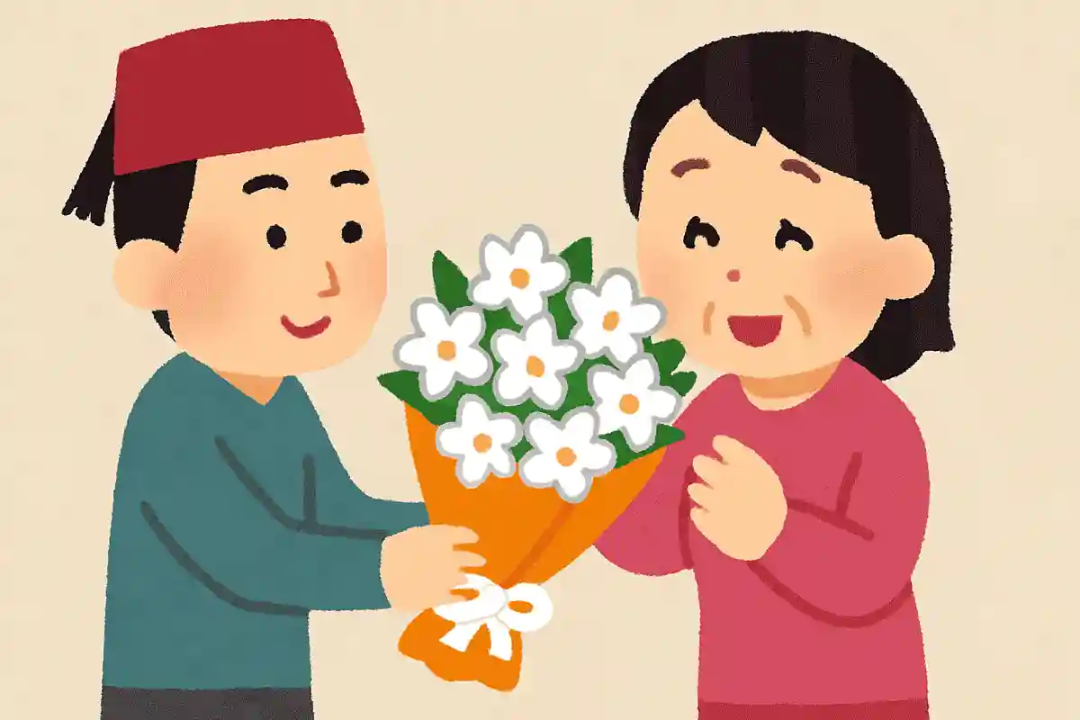 터키에서는 어머니의 날에 하얀 꽃다발을 선물한다NEW!