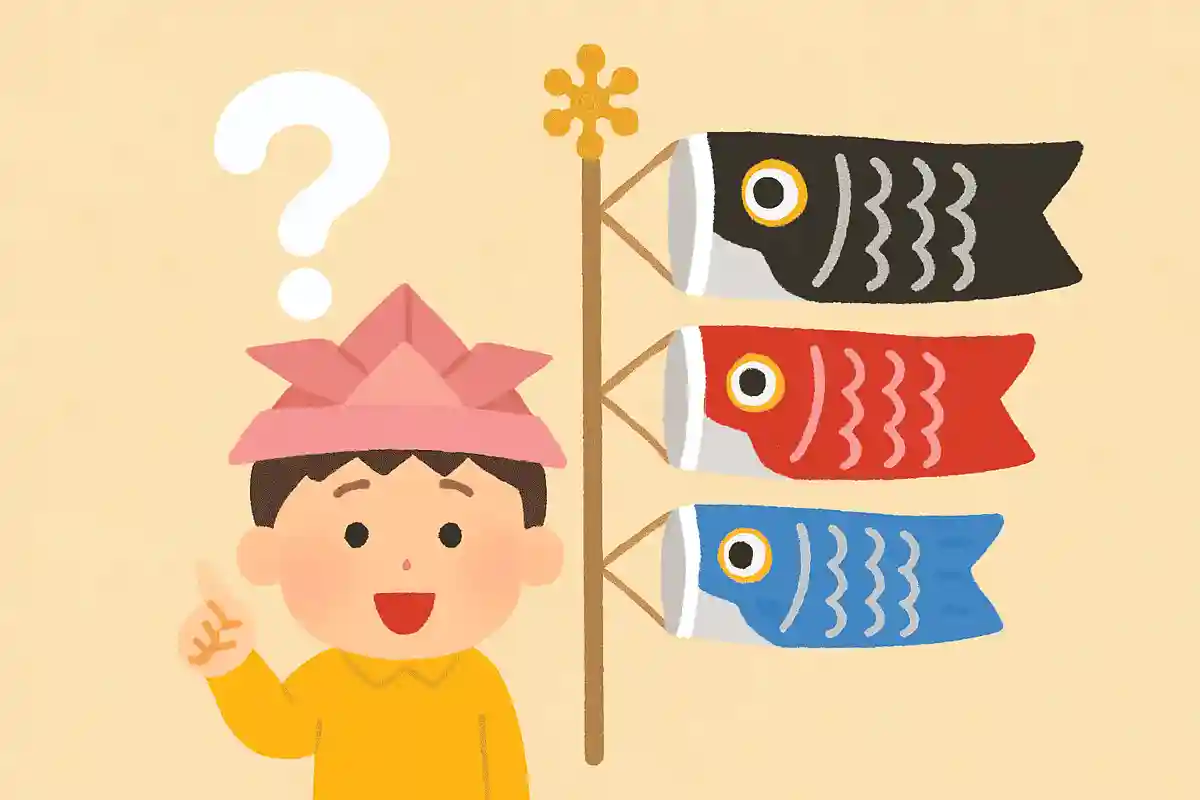 How many colors did the first carp streamers have?