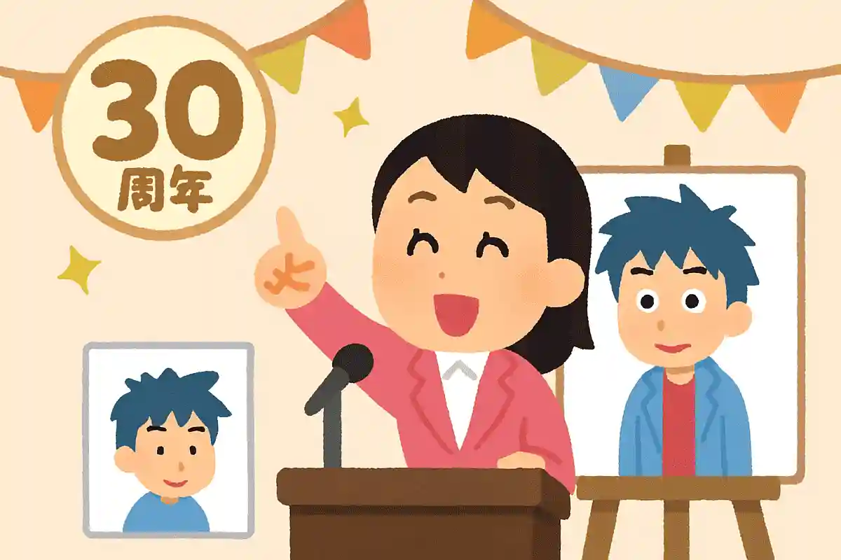 30周年を記念しておこなわれたイベントで新作の制作が発表されたアニメ作品は？NEW!