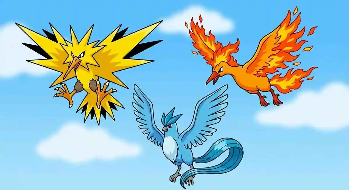 전설의 세 마리 새는 썬더와 파이어와 또 한 마리는 무엇일까요?NEW!