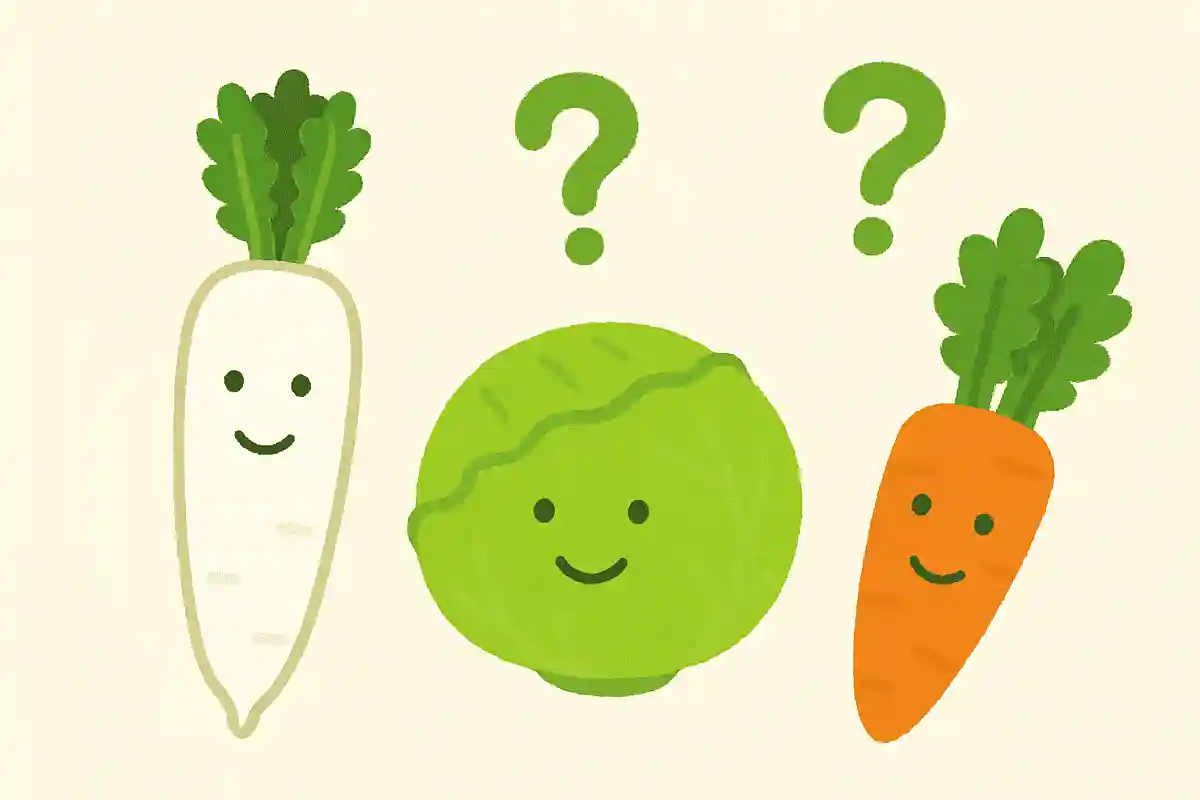 3月においしく食べられる野菜は次のうちどれでしょうか？NEW!