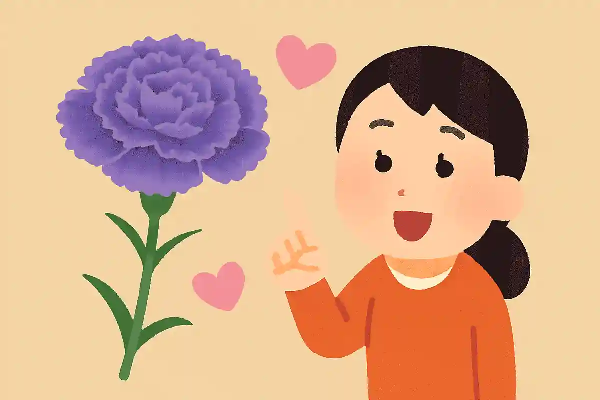 "문더스트"라는 청보라색의 희귀한 카네이션이 있다NEW!