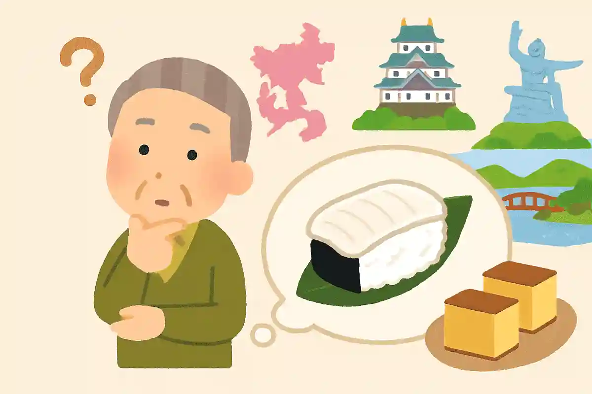 長崎県の「白い鉄火巻き」には何の魚が使用されているでしょうか？NEW!