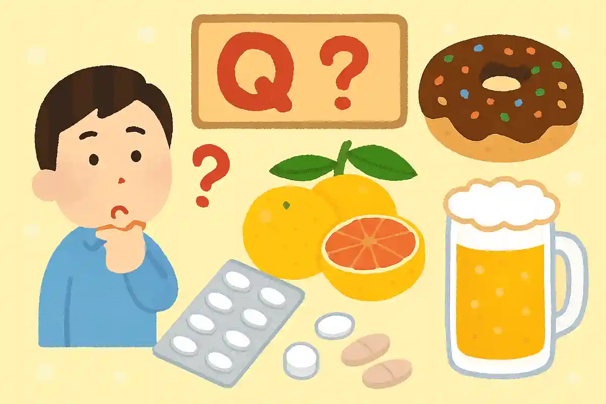 高血圧の薬と飲み合わせが悪いものはどれ？NEW!